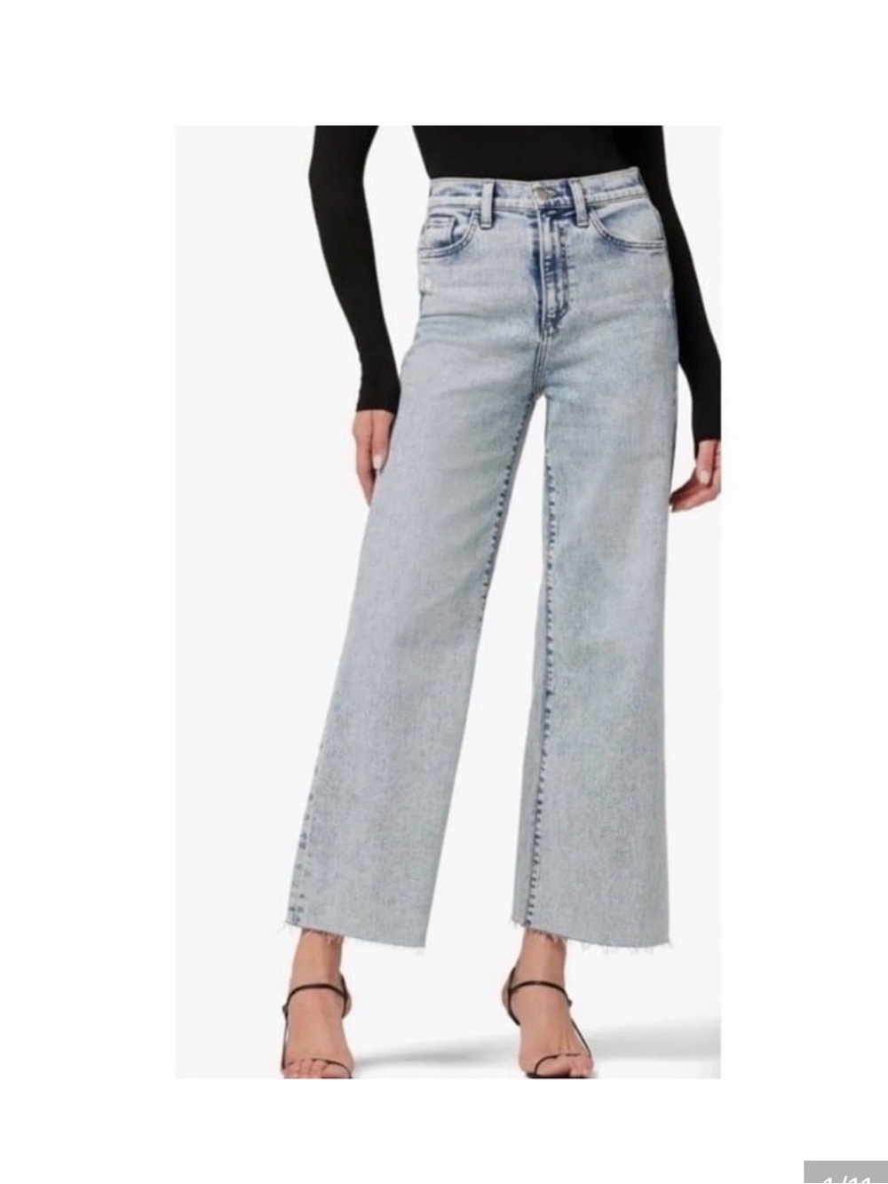 Joe's Jeans Women's Straight Leg Jeans in Light Wash Blue waist 14-14 1/2 in 31 - Picture 1 of 10